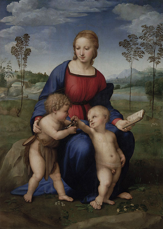 Madonna del Cardellino, Italian Renaissance artist Raphael